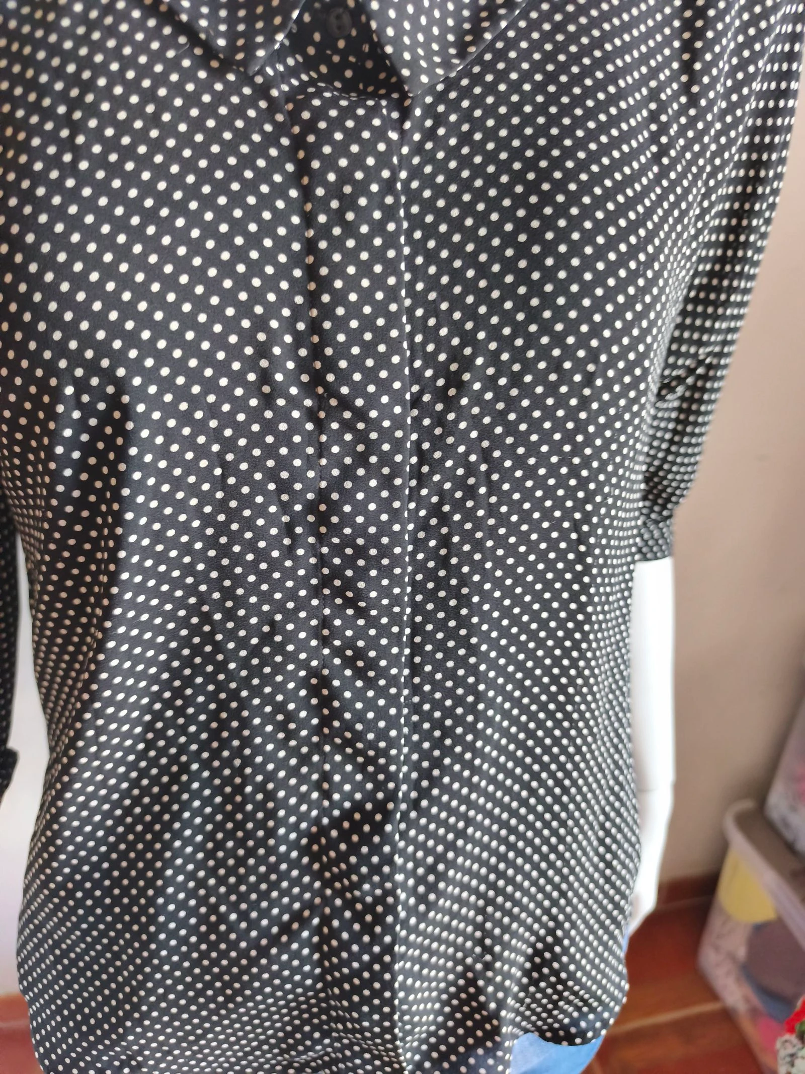 Polka dot blouse – photo 3